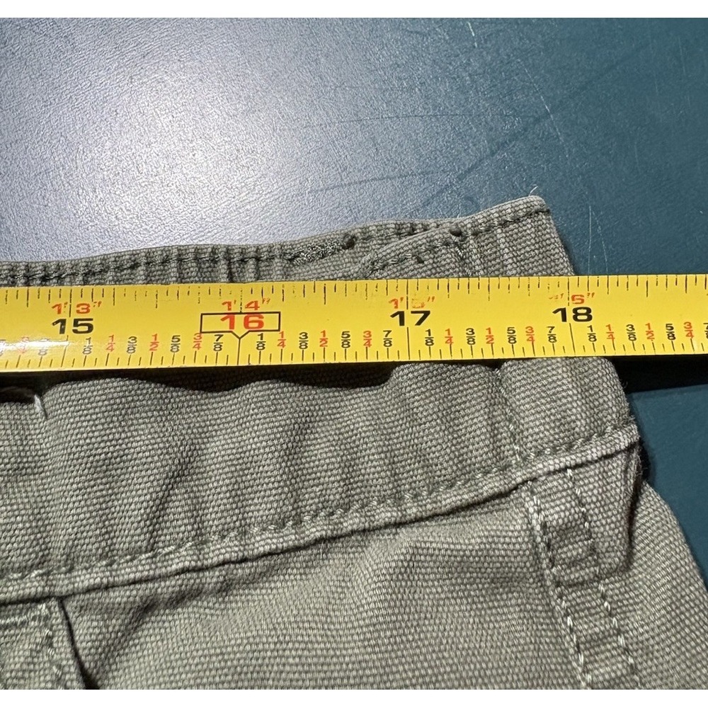 Aeropostale Cargo Pants Womens XL Green Utility Baggy Wide Leg Loose Y2K Relaxed - Picture 12 of 14
